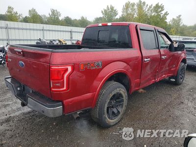 Trzecie zdjęcie samochodu z tyłu: 2015 FORD F150 SUPERCREW VIN:1FTEW1EG9FKD07132 - miniatura