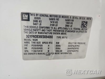 Zdjęcie 12 z 12 samochodu: 2014 CADILLAC SRX PREMIUM COLLECTION VIN:3GYFNDE36ES684066 - miniatura