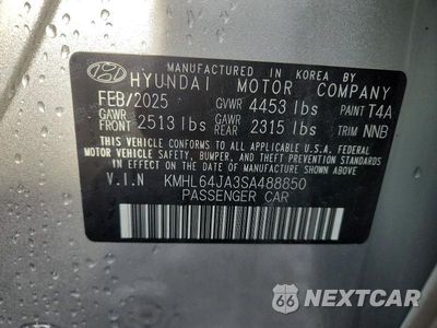 Zdjęcie 13 z 13 samochodu: 2025 HYUNDAI SONATA SEL VIN:KMHL64JA3SA488850 - miniatura