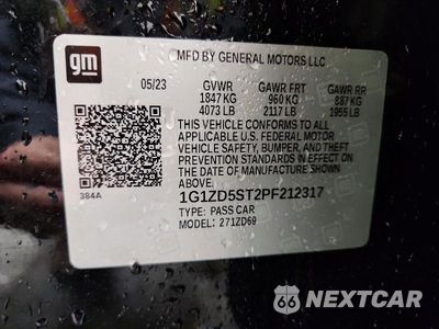 Zdjęcie 12 z 12 samochodu: 2023 CHEVROLET MALIBU LT VIN:1G1ZD5ST2PF212317 - miniatura