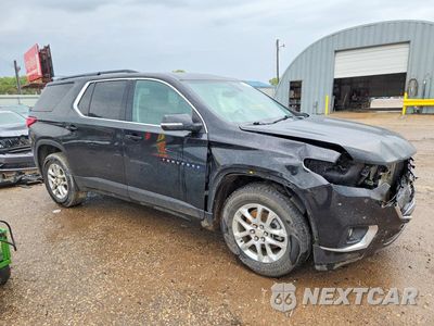 Czwarte zdjęcie samochodu z boku: 2021 CHEVROLET TRAVERSE LT VIN:1GNERHKW3MJ147478 - miniatura