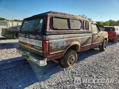 Trzecie zdjęcie samochodu z tyłu: 1993 FORD F150 VIN:1FTEF14H1PNA40384 - miniatura