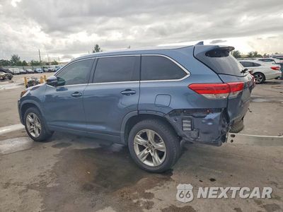 Drugie zdjęcie samochodu z przodu: 2019 TOYOTA HIGHLANDER LIMITED VIN:5TDDZRFH3KS953326 - miniatura