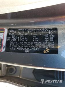 Zdjęcie 14 z 14 samochodu: 2016 KIA SOUL BASE VIN:KNDJN2A20G7274852 - miniatura
