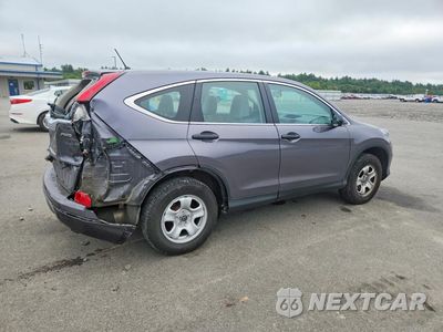 Trzecie zdjęcie samochodu z tyłu: 2016 HONDA CR-V LX VIN:5J6RM4H35GL093215 - miniatura