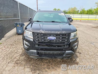 Piąte zdjęcie samochodu w środku: 2017 FORD EXPLORER SPORT VIN:1FM5K8GT8HGD02357 - miniatura