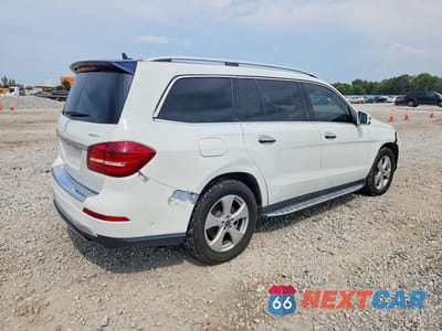 Trzecie zdjęcie samochodu z tyłu: 2019 MERCEDES-BENZ GLS 450 4MATIC VIN:4JGDF6EE0KB198542 - miniatura