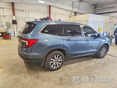 Trzecie zdjęcie samochodu z tyłu: 2022 HONDA PILOT EXL VIN:5FNYF6H56NB020346 - miniatura