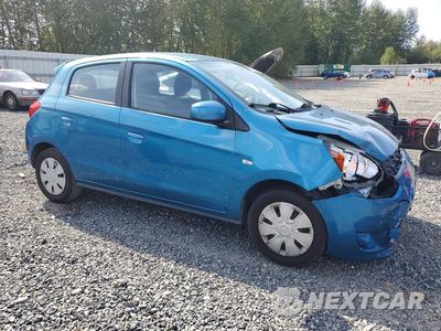 Czwarte zdjęcie samochodu z boku: 2015 MITSUBISHI MIRAGE DE VIN:ML32A3HJ9FH039901 - miniatura