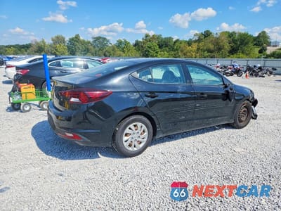 Trzecie zdjęcie samochodu z tyłu: 2019 HYUNDAI ELANTRA SE VIN:5NPD74LF1KH475683 - miniatura