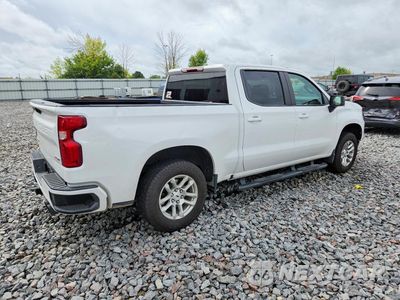 Trzecie zdjęcie samochodu z tyłu: 2024 CHEVROLET SILVERADO K1500 RST VIN:1GCUDEED9RZ166590 - miniatura