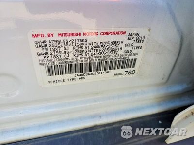Zdjęcie 13 z 13 samochodu: 2014 MITSUBISHI OUTLANDER SE VIN:JA4AD3A30EZ014061 - miniatura