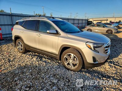 Czwarte zdjęcie samochodu z boku: 2019 GMC TERRAIN SLT VIN:3GKALVEV8KL343968 - miniatura