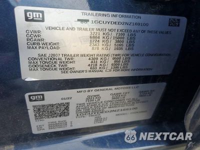 Zdjęcie 13 z 13 samochodu: 2022 CHEVROLET SILVERADO LTD K1500 LT VIN:1GCUYDED2NZ169100 - miniatura