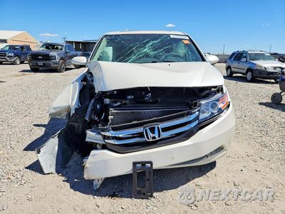 Piąte zdjęcie samochodu w środku: 2017 HONDA ODYSSEY EXL VIN:5FNRL5H66HB002076 - miniatura