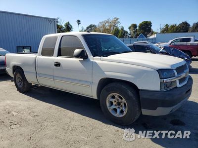 Czwarte zdjęcie samochodu z boku: 2004 CHEVROLET SILVERADO C1500 VIN:2GCEC19V141109207 - miniatura