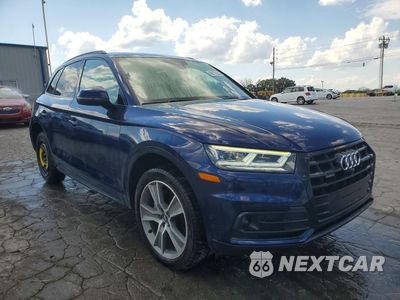 Czwarte zdjęcie samochodu z boku: 2019 AUDI Q5 PRESTIGE VIN:WA1CNAFY0K2054367 - miniatura