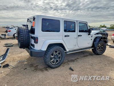 Trzecie zdjęcie samochodu z tyłu: 2014 JEEP WRANGLER UNLIMITED SPORT VIN:1C4BJWDG3EL150951 - miniatura