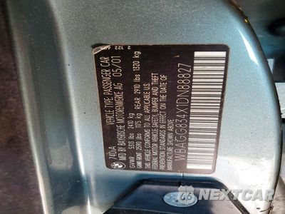 Zdjęcie 13 z 13 samochodu: 2001 BMW 740 I AUTOMATIC VIN:WBAGG834X1DN88827 - miniatura