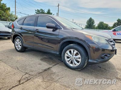 Czwarte zdjęcie samochodu z boku: 2014 HONDA CR-V EX VIN:2HKRM4H53EH645996 - miniatura