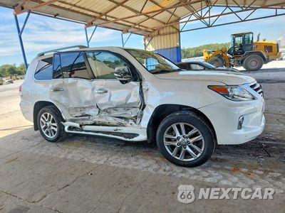 Czwarte zdjęcie samochodu z boku: 2015 LEXUS LX 570 VIN:JTJHY7AX8F4166748 - miniatura