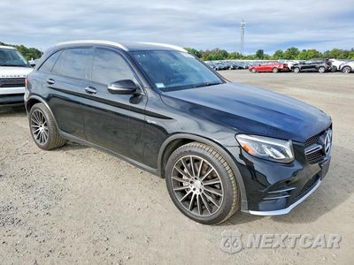 Czwarte zdjęcie samochodu z boku: 2018 MERCEDES-BENZ GLC 43 4MATIC AMG VIN:WDC0G6EB3JF437122 - miniatura