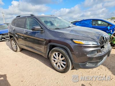 Czwarte zdjęcie samochodu z boku: 2016 JEEP CHEROKEE LIMITED VIN:1C4PJMDB9GW186594 - miniatura