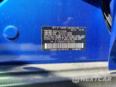 Zdjęcie 12 z 12 samochodu: 2026 SUBARU WRX PREMIUM VIN:JF1VBAH69T9807850 - miniatura