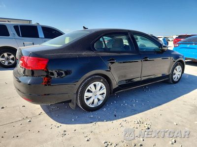 Trzecie zdjęcie samochodu z tyłu: 2014 VOLKSWAGEN JETTA SE VIN:3VWD07AJ8EM411438 - miniatura
