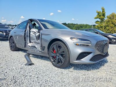 Czwarte zdjęcie samochodu z boku: 2023 GENESIS G70 3.3T STANDARD VIN:KMTG54TE5PU124591 - miniatura