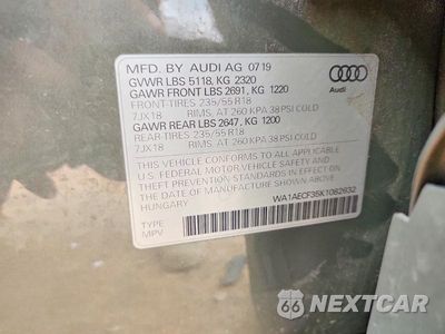 Zdjęcie 14 z 14 samochodu: 2019 AUDI Q3 PREMIUM VIN:WA1AECF35K1082632 - miniatura