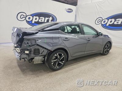 Trzecie zdjęcie samochodu z tyłu: 2025 NISSAN SENTRA SV VIN:3N1AB8CV4SY236411 - miniatura