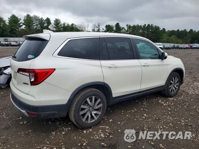 Trzecie zdjęcie samochodu z tyłu: 2019 HONDA PILOT EXL VIN:5FNYF6H50KB075046 - miniatura
