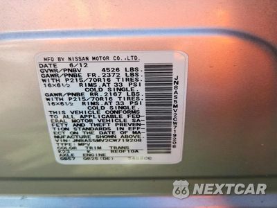 Zdjęcie 14 z 14 samochodu: 2012 NISSAN ROGUE S VIN:JN8AS5MV2CW719208 - miniatura