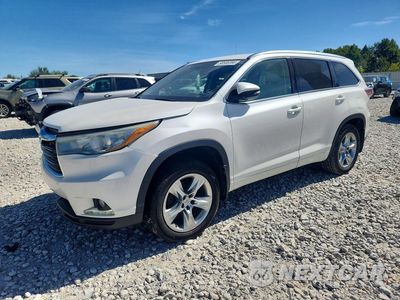 2015 TOYOTA HIGHLANDER LIMITED 5TDDKRFH6FS145997 - główne zdjęcie licytacji z USA - miniatura