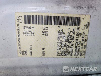 Zdjęcie 12 z 12 samochodu: 2016 NISSAN MAXIMA 3.5 SV VIN:1N4AA6APXGC418936 - miniatura