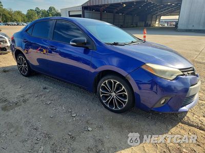 Czwarte zdjęcie samochodu z boku: 2014 TOYOTA COROLLA S PLUS VIN:5YFBURHE8EP035951 - miniatura