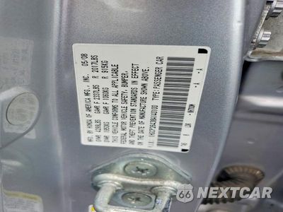 Zdjęcie 13 z 13 samochodu: 2008 HONDA ACCORD LXP VIN:1HGCP26438A140100 - miniatura