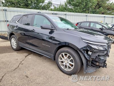 Czwarte zdjęcie samochodu z boku: 2022 CHEVROLET EQUINOX LT VIN:3GNAXKEV4NL163686 - miniatura