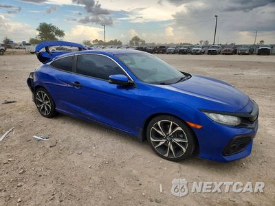 Czwarte zdjęcie samochodu z boku: 2019 HONDA CIVIC SI VIN:2HGFC3A56KH752105 - miniatura