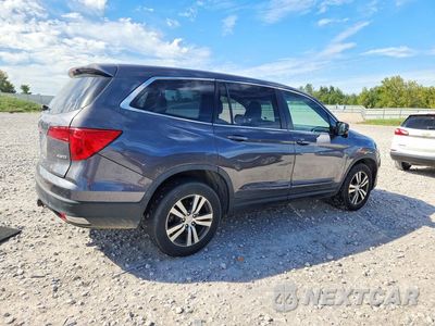 Trzecie zdjęcie samochodu z tyłu: 2016 HONDA PILOT EXL VIN:5FNYF6H58GB108804 - miniatura