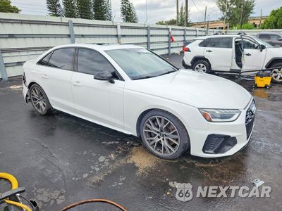 Czwarte zdjęcie samochodu z boku: 2020 AUDI S4 PREMIUM PLUS VIN:WAUB4AF49LA042711 - miniatura