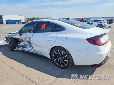 Drugie zdjęcie samochodu z przodu: 2021 HYUNDAI SONATA LIMITED VIN:5NPEH4J22MH102026 - miniatura