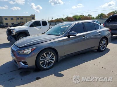 2023 INFINITI Q50 LUXE JN1EV7BR3PM542386 - główne zdjęcie licytacji z USA - miniatura
