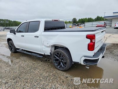 Drugie zdjęcie samochodu z przodu: 2021 CHEVROLET SILVERADO K1500 CUSTOM VIN:1GCPYBEH6MZ115284 - miniatura