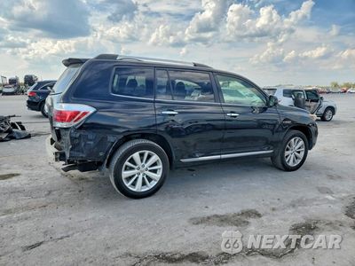 Trzecie zdjęcie samochodu z tyłu: 2013 TOYOTA HIGHLANDER HYBRID LIMITED VIN:JTEDC3EH4D2014692 - miniatura