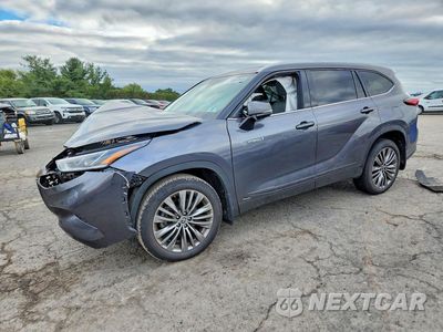 2021 TOYOTA HIGHLANDER HYBRID PLATINUM 5TDEBRCH5MS063197 - główne zdjęcie licytacji z USA - miniatura