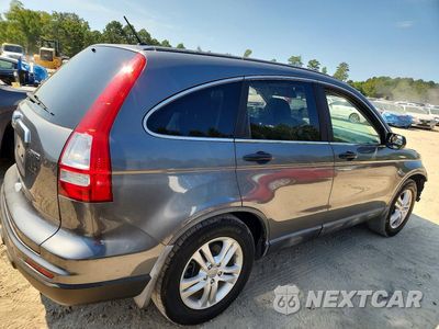 Trzecie zdjęcie samochodu z tyłu: 2010 HONDA CR-V EX VIN:5J6RE4H59AL083325 - miniatura