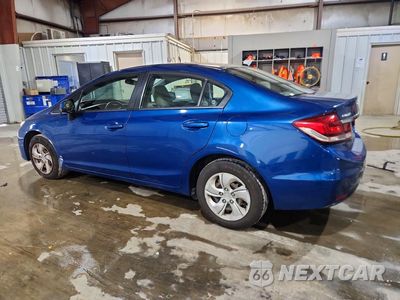 Drugie zdjęcie samochodu z przodu: 2013 HONDA CIVIC LX VIN:2HGFB2F53DH508517 - miniatura