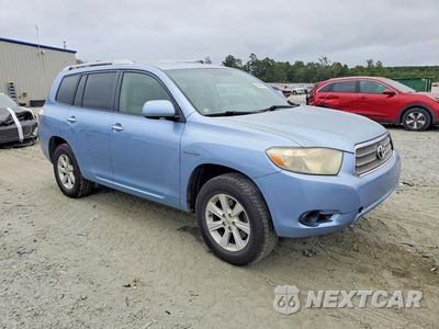 Czwarte zdjęcie samochodu z boku: 2009 TOYOTA HIGHLANDER HYBRID VIN:JTEEW41A792030354 - miniatura